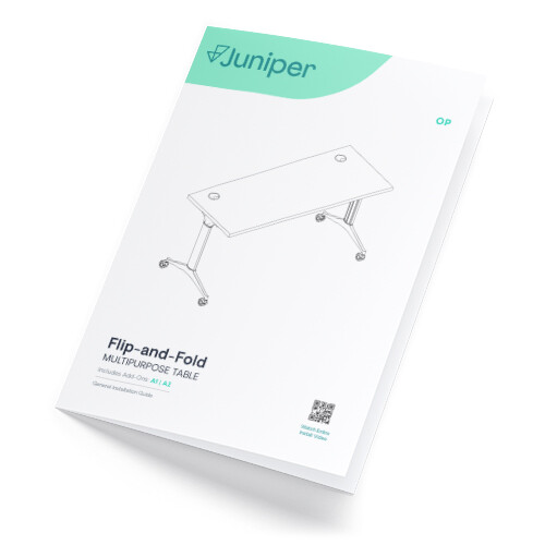 Flip-and-Fold Multipurpose Table